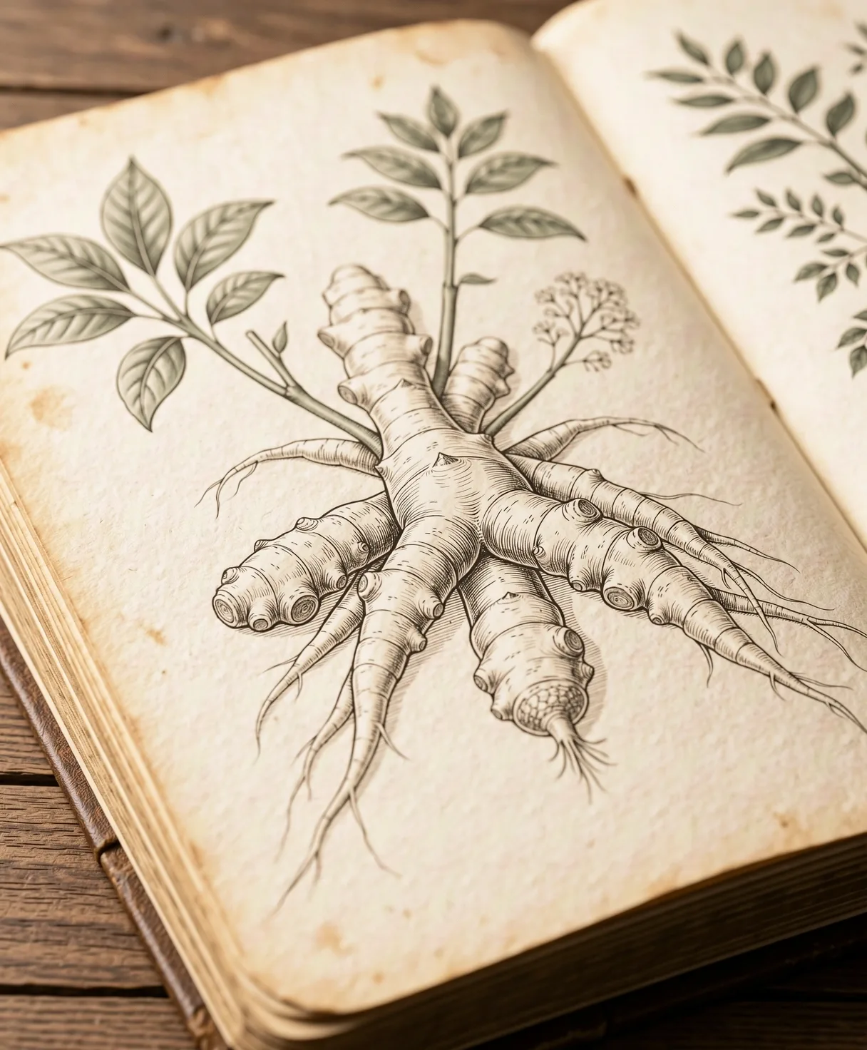 Botanical archive detail